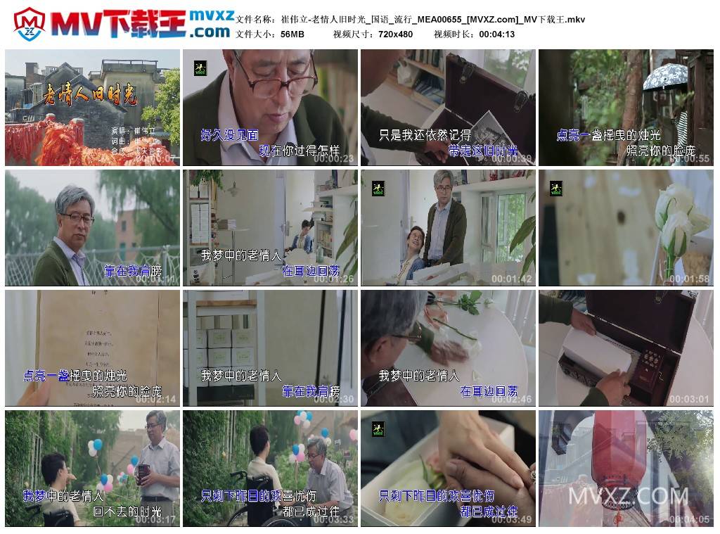 崔伟立-老情人旧时光_国语_流行_MEA00655